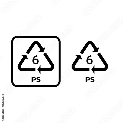 6 PS ICON VECTOR