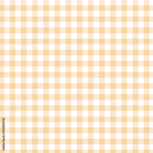 Pastel color gingham check seamless pattern design