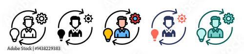 Competence multiple icon