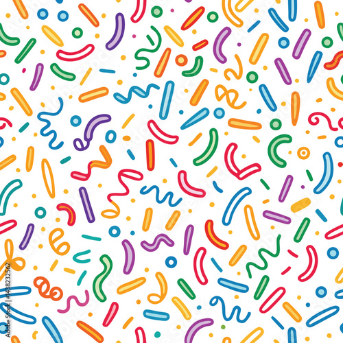 Colorful Abstract Shapes Pattern (1)