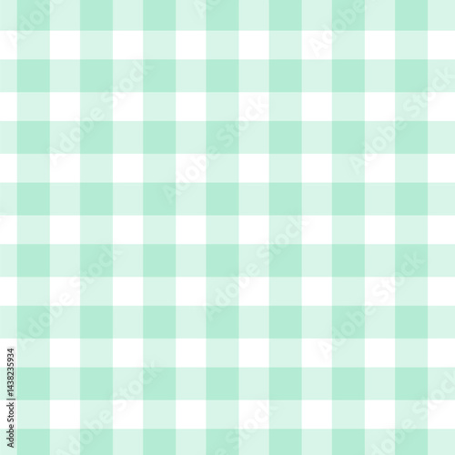 Pastel color gingham check seamless pattern design