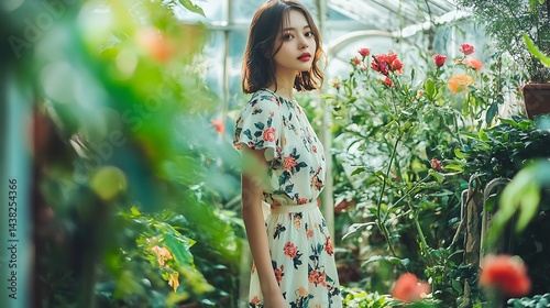 pre-owned floral dress