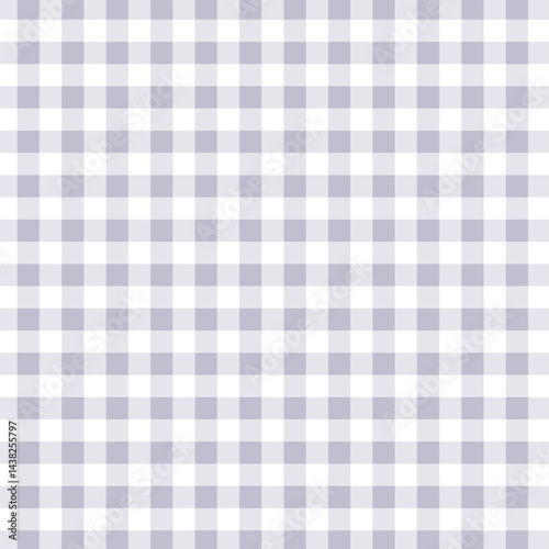 Pastel color gingham check seamless pattern design