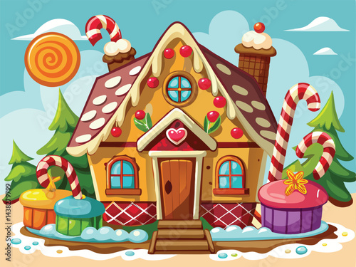 christmas tree in front of the house