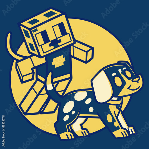 dog and miner 