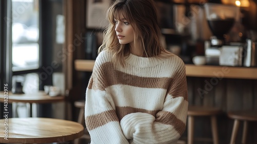 stripe sweater