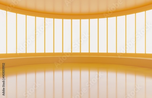 3D rendering simple product background