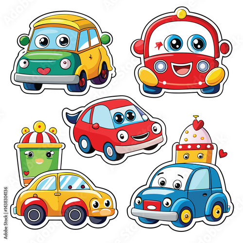 Cute Cartoon Cars