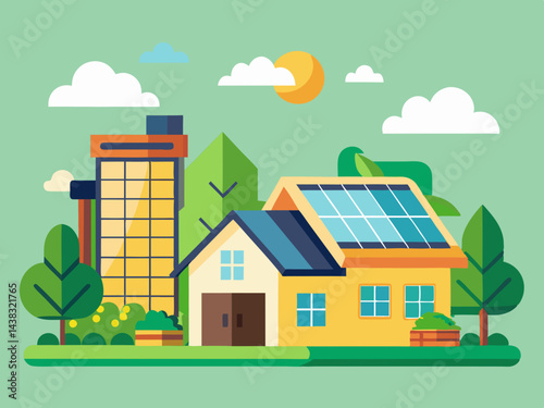 minimalist eco house  