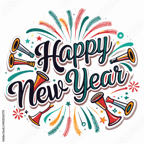 Happy New Year Celebration