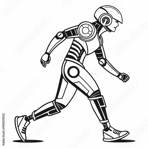 robot cyborg soldier