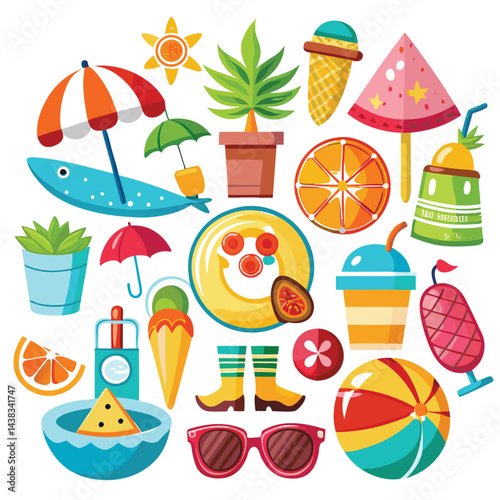 Summer Fun Icons