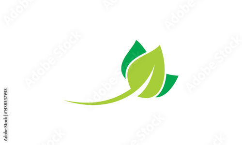 green leaf ecology organic logo