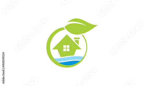 house garden ecology company logo