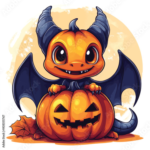 Magic Creature with Halloween Vibe.