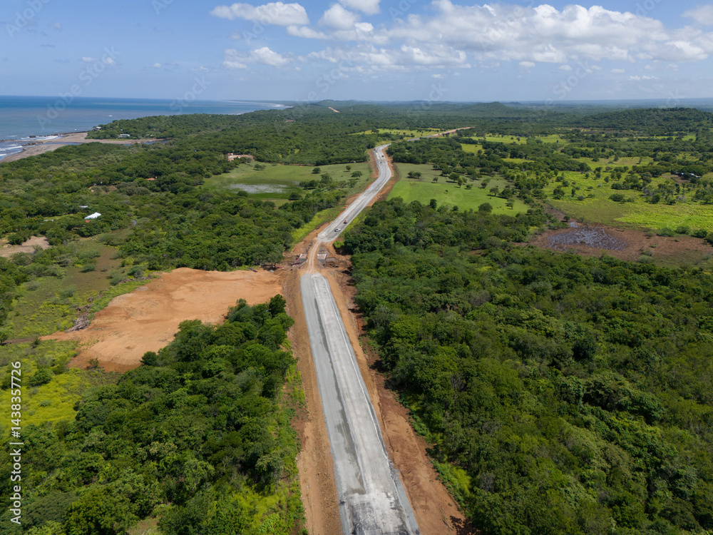 New road construction