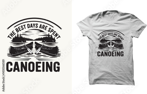 best kayaking canoe t shirt design design