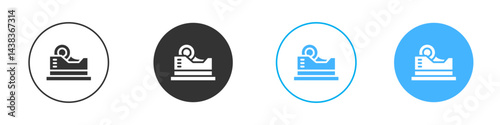 Tape dispenser icon simple flat vector icon pack