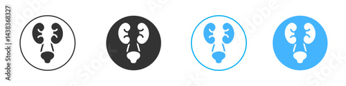 Urology icon simple flat vector icon pack