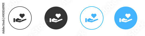 Selfcare icon simple flat vector icon pack