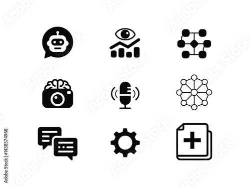 Business Audit Editable Icons set. Vector illustration in modern thin line style of business related icons inspectng, control, finance, and more