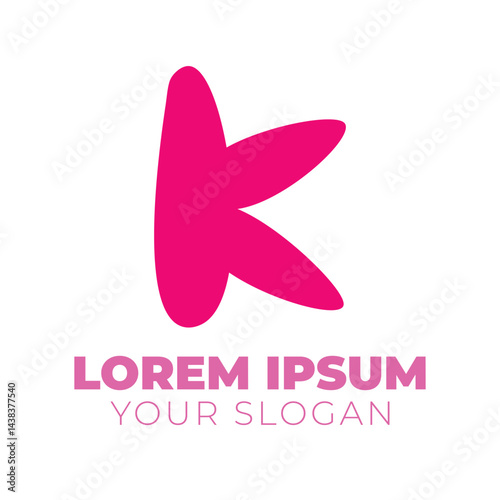 Wallpaper Mural K letter logo for business and company identity Torontodigital.ca