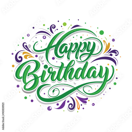 Happy Birthday Graphic Design (3)