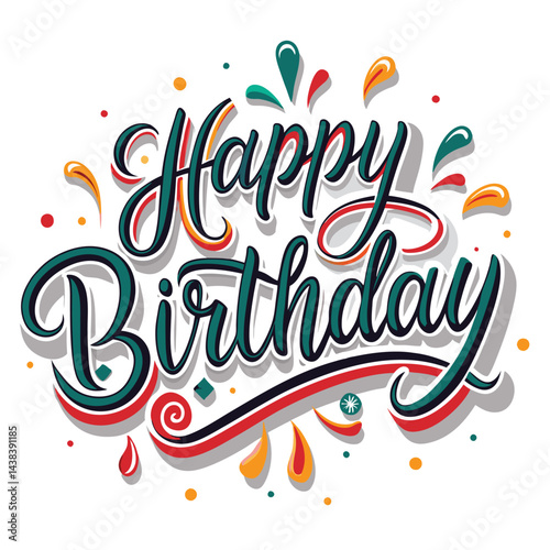 Happy Birthday graphic design (1)