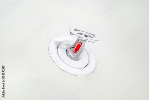 Valokuva horizontal sidewall standard response sprinkler, automatic irrigation head of fi