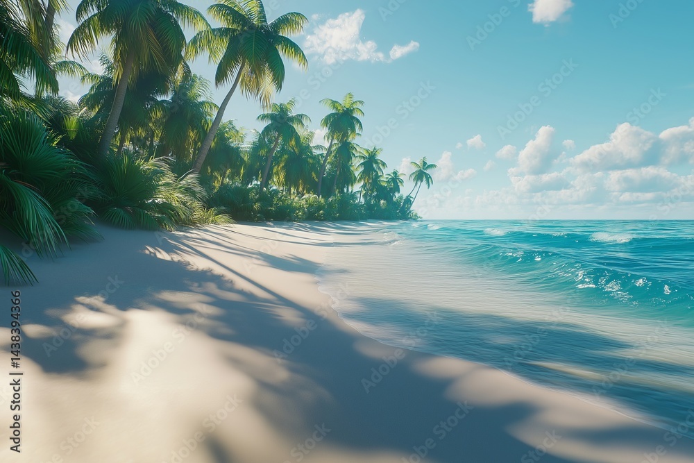 Tropical beach paradise