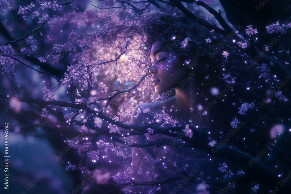 Elf dryad woman