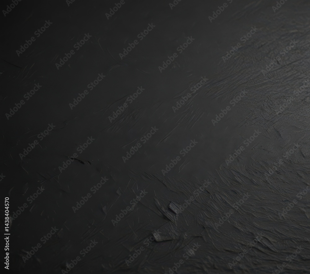Fototapeta premium Textured black paper close-up, subtly rough surface , black, elegant