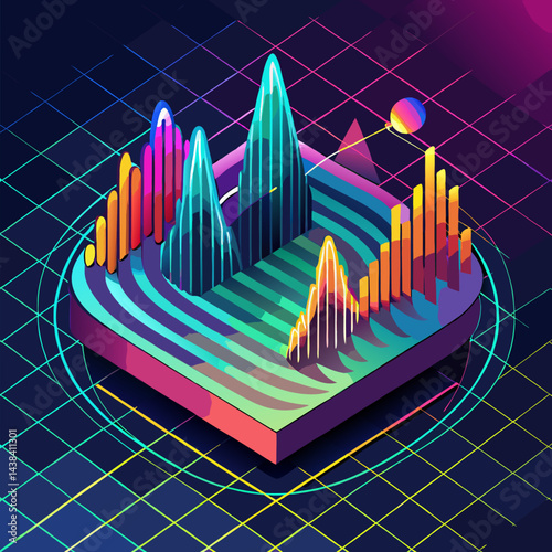3D Sound Wave Visualization