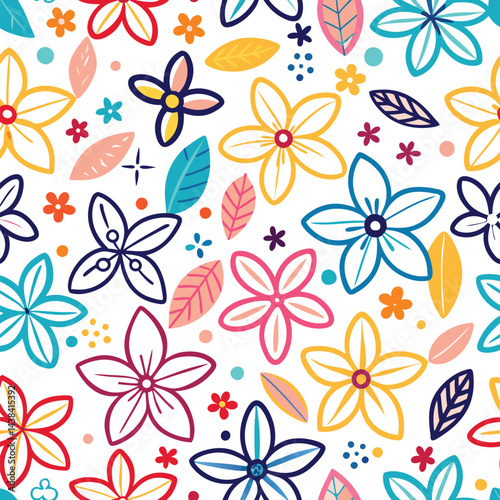Colorful Floral Pattern