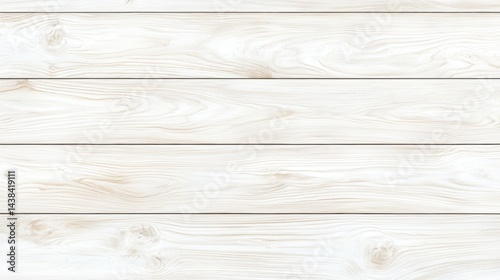 A white wooden floor with a natural wood grain pattern.