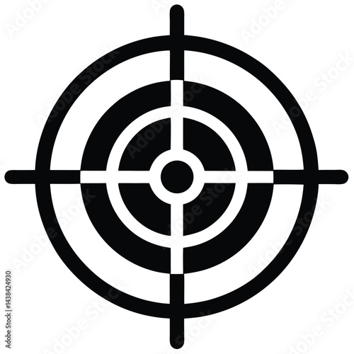 Aim Icon Vector