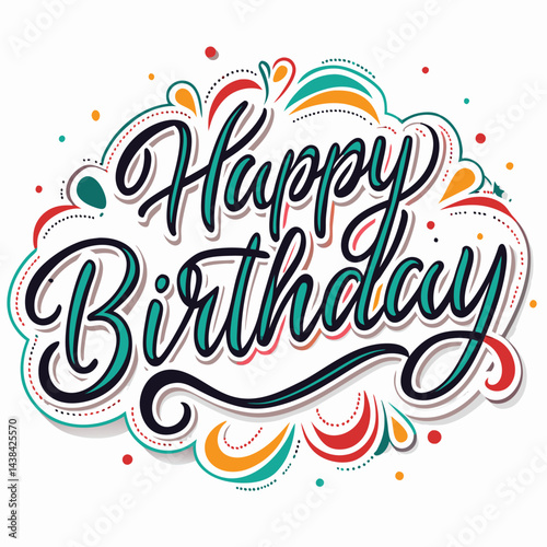 Happy Birthday Graphic Design (4)