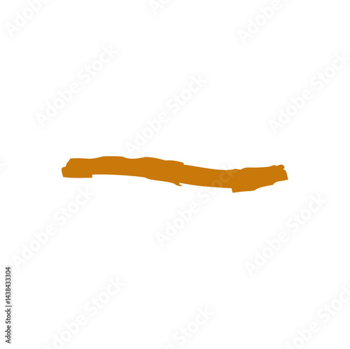 Cartoon wooden twig