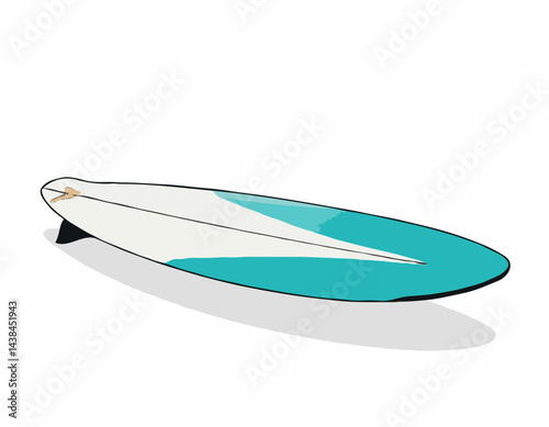 vector illustration of a surfing board, vector illustration of a surfboard, vector illustration of an old iron, vector illustration of a surfboard on white background.