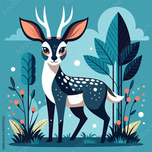 deer in the forest