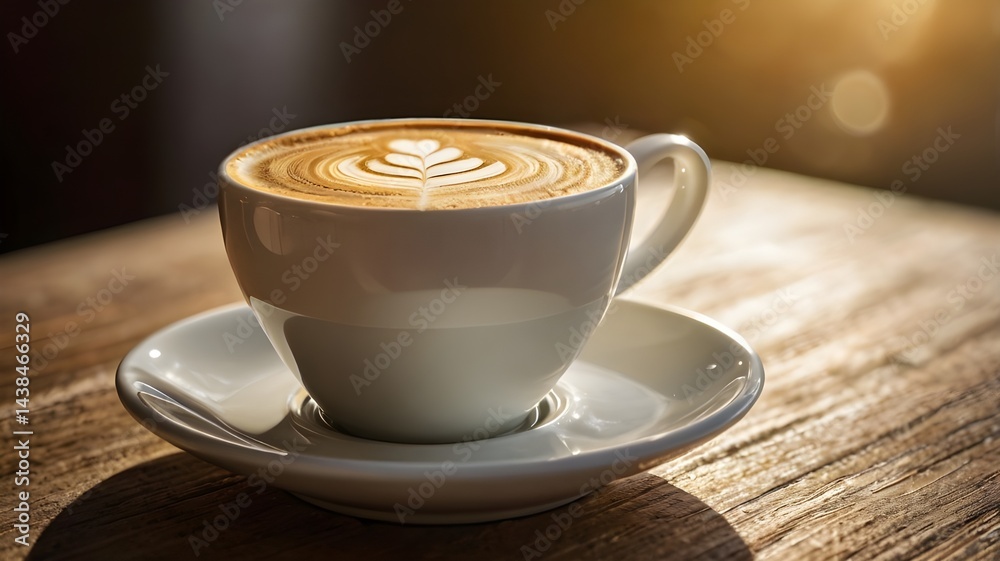 Fototapeta premium cup of coffee with chocolate