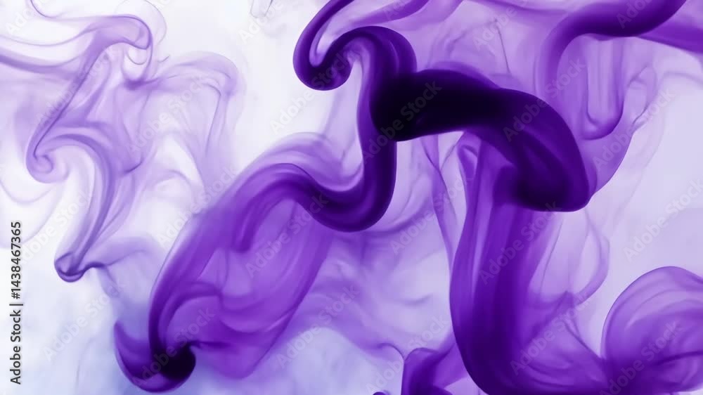 Single Tone Purple Smoke Swirl Background Animation Single Tone Purple Smoke Swirl Background Animation
