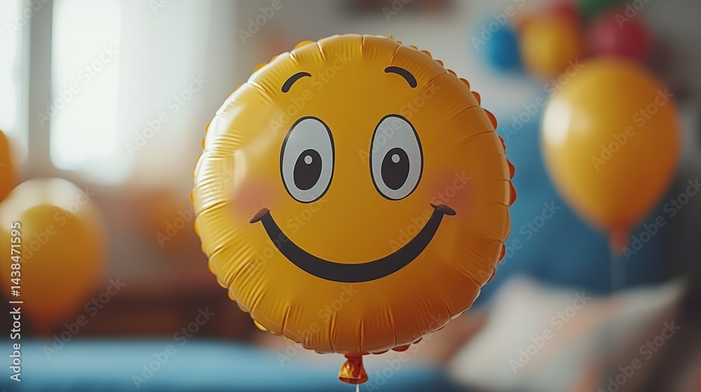 Happy Balloon Smiley Face