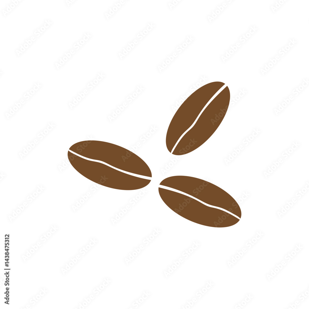 coffee bean icon vector coffee bean icon vector