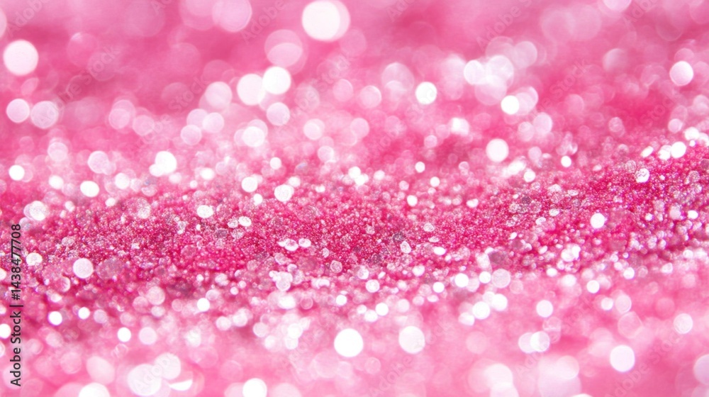 Sparkling pink glitter celebration festive event decorative content colorful environment close-up viewpoint joyful concept Sparkling pink glitter celebration festive event decorative content colorful environment close-up viewpoint joyful concept
