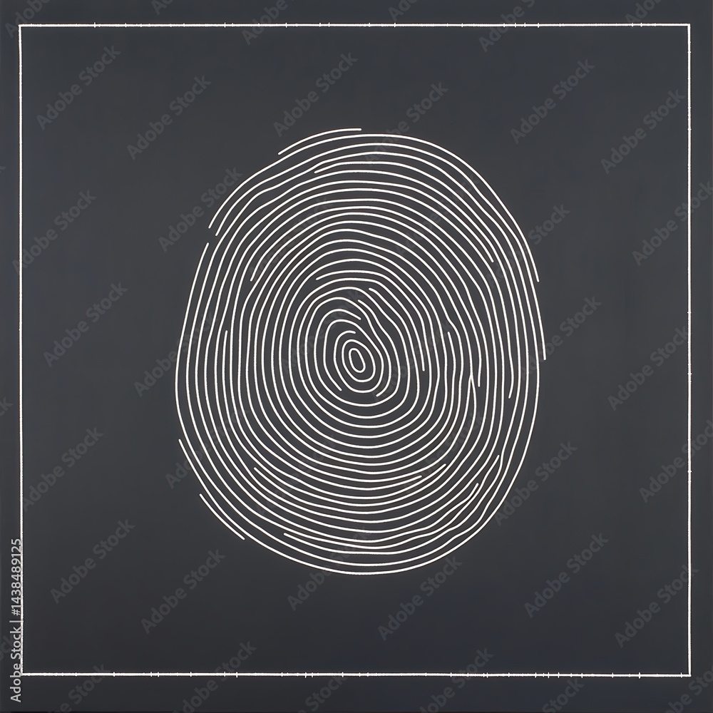 Abstract Circular Pattern on Gray Background with White Lines and Border Art for Graphic Design.