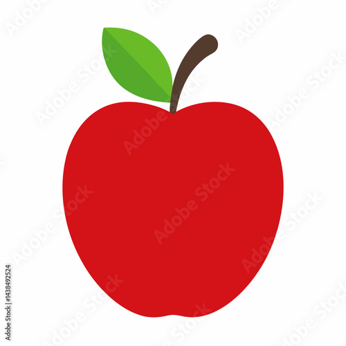 Food apple silhouette vector illustrator
