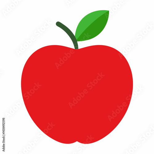 Food apple silhouette vector illustrator