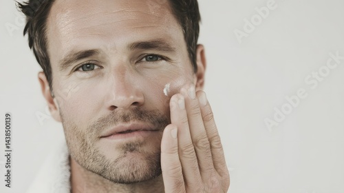 Beauty portrait of model man
