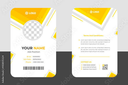 Modern  ID Card Template